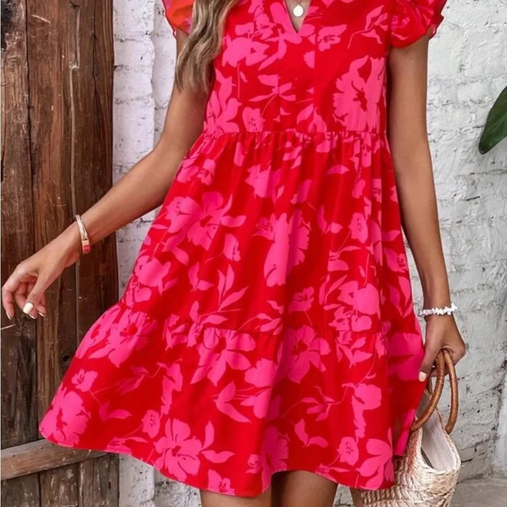 Adorable Floral dress 🌸🌼🌸🌼 Bag is the NWT🌸🌼🌸🌼 - Picture 4 of 6
